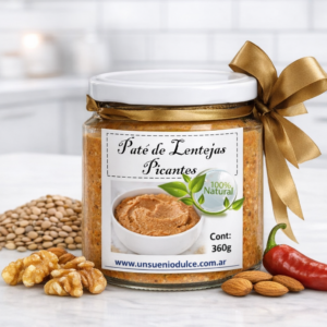 Paté de Lentejas Picantes (360gr)