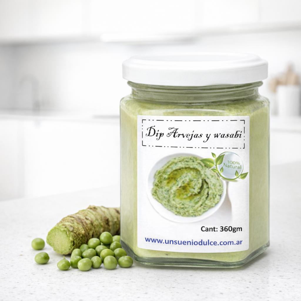 Dip de Arbejas y Wasabi (360gr)