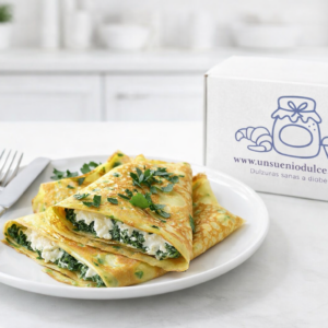 Creps de ricota y espinaca (congelados)