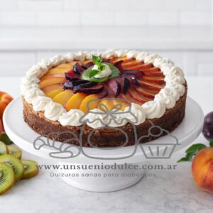 Tarta de Frutas Dulzura sin Culpa apta diabéticos (8 porciones)